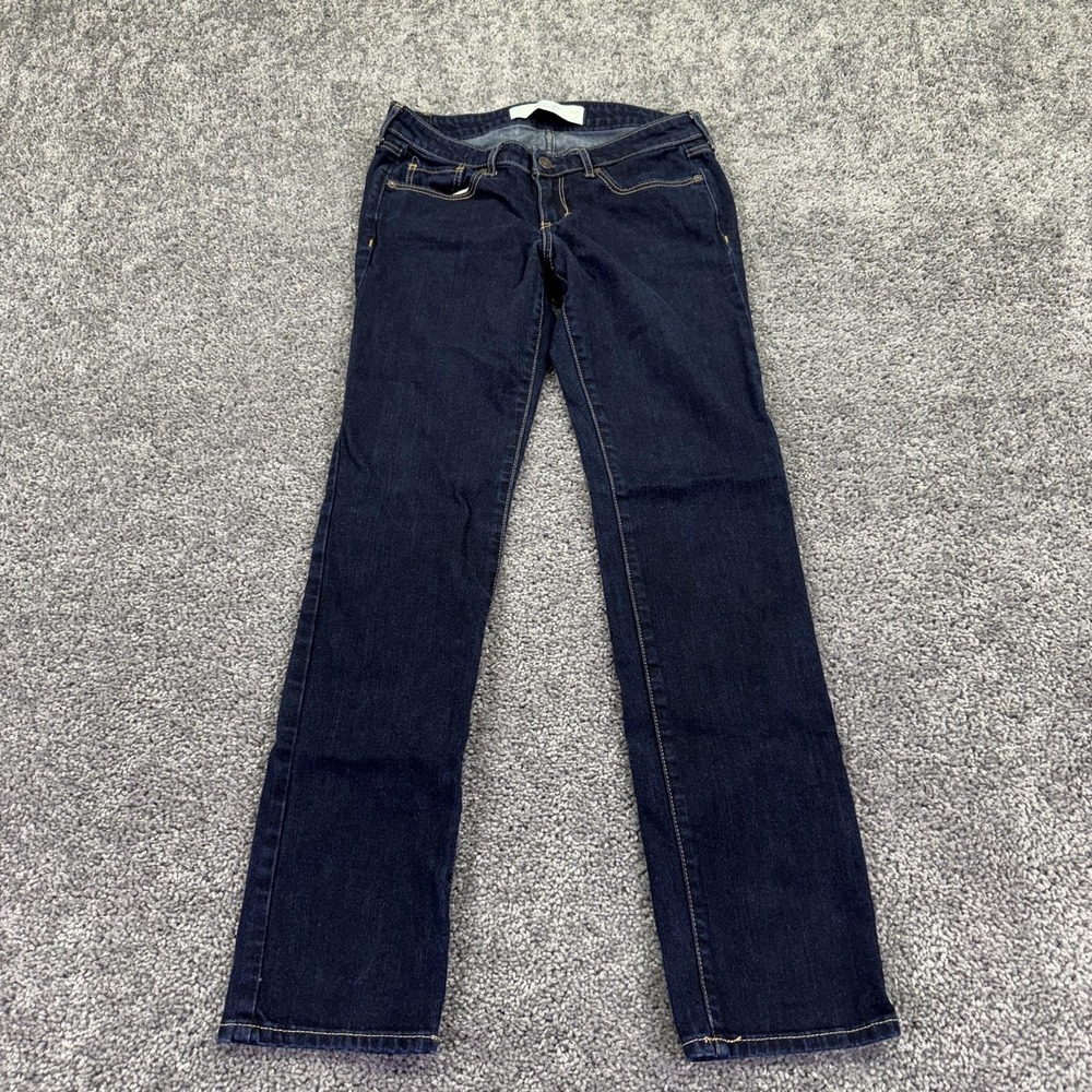 Abercrombie & Fitch Jeans Womens 2S Blue The A&F Skinny Dark Wash Denim